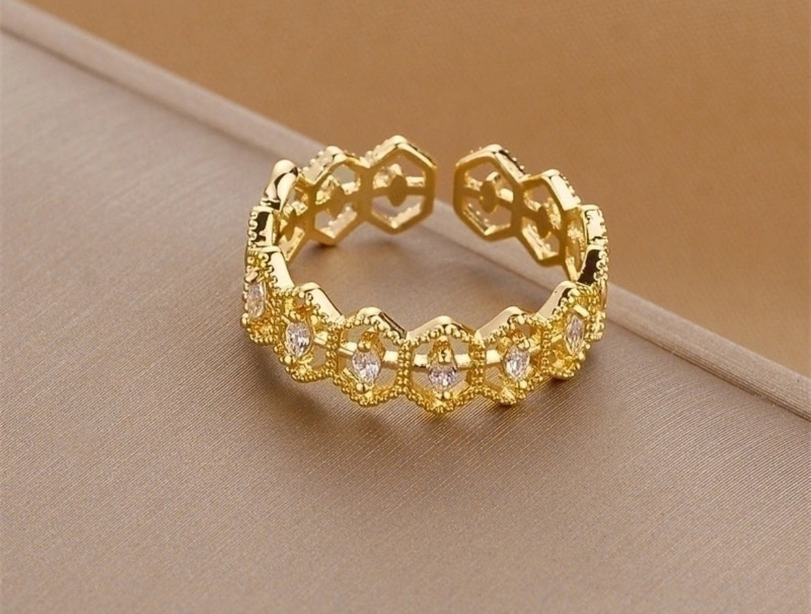 Jasmine Pave Ring