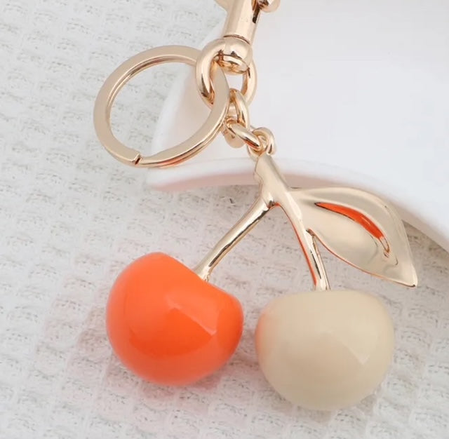 Tropical Cherry keychain Bag Pendant
