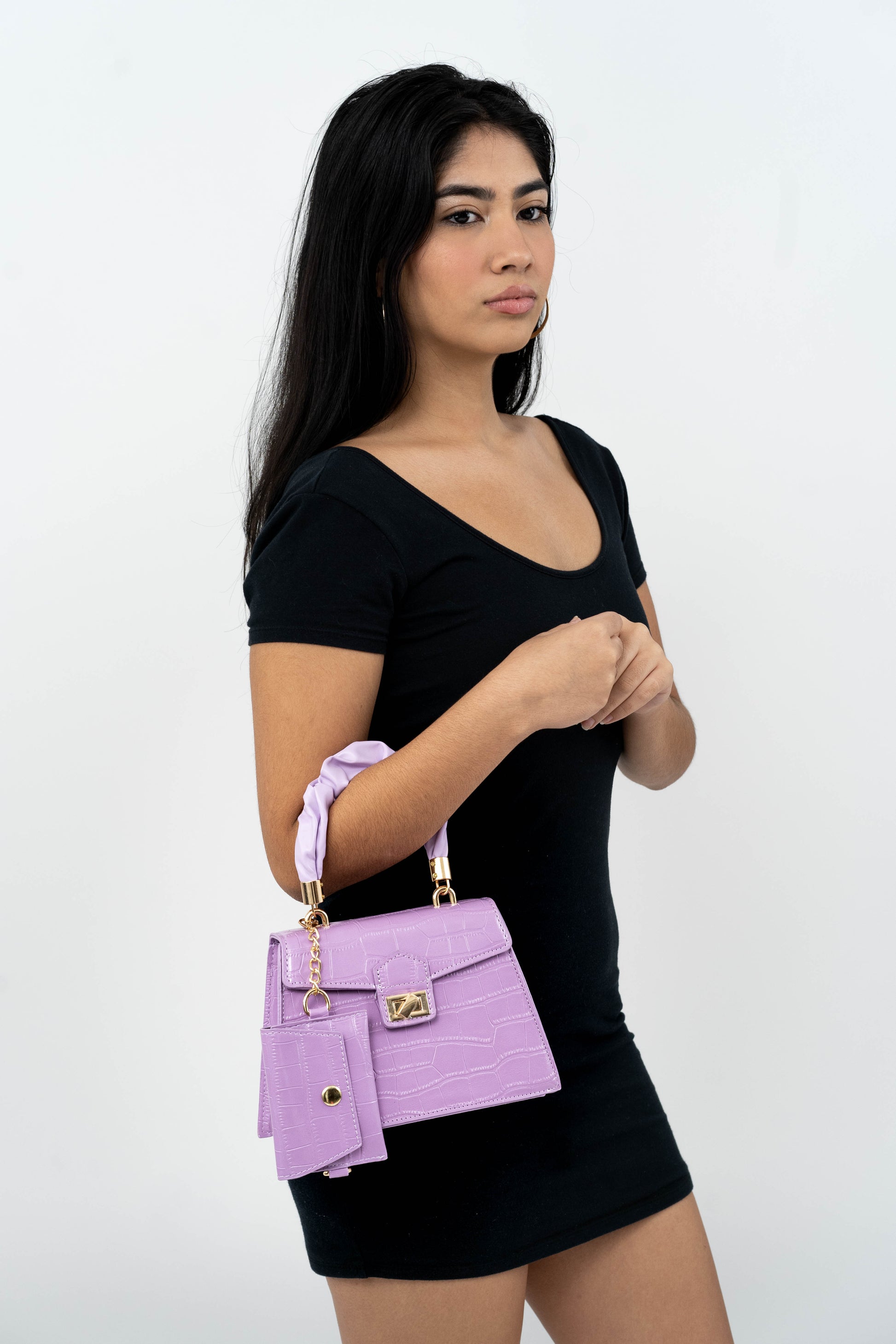leather handbag