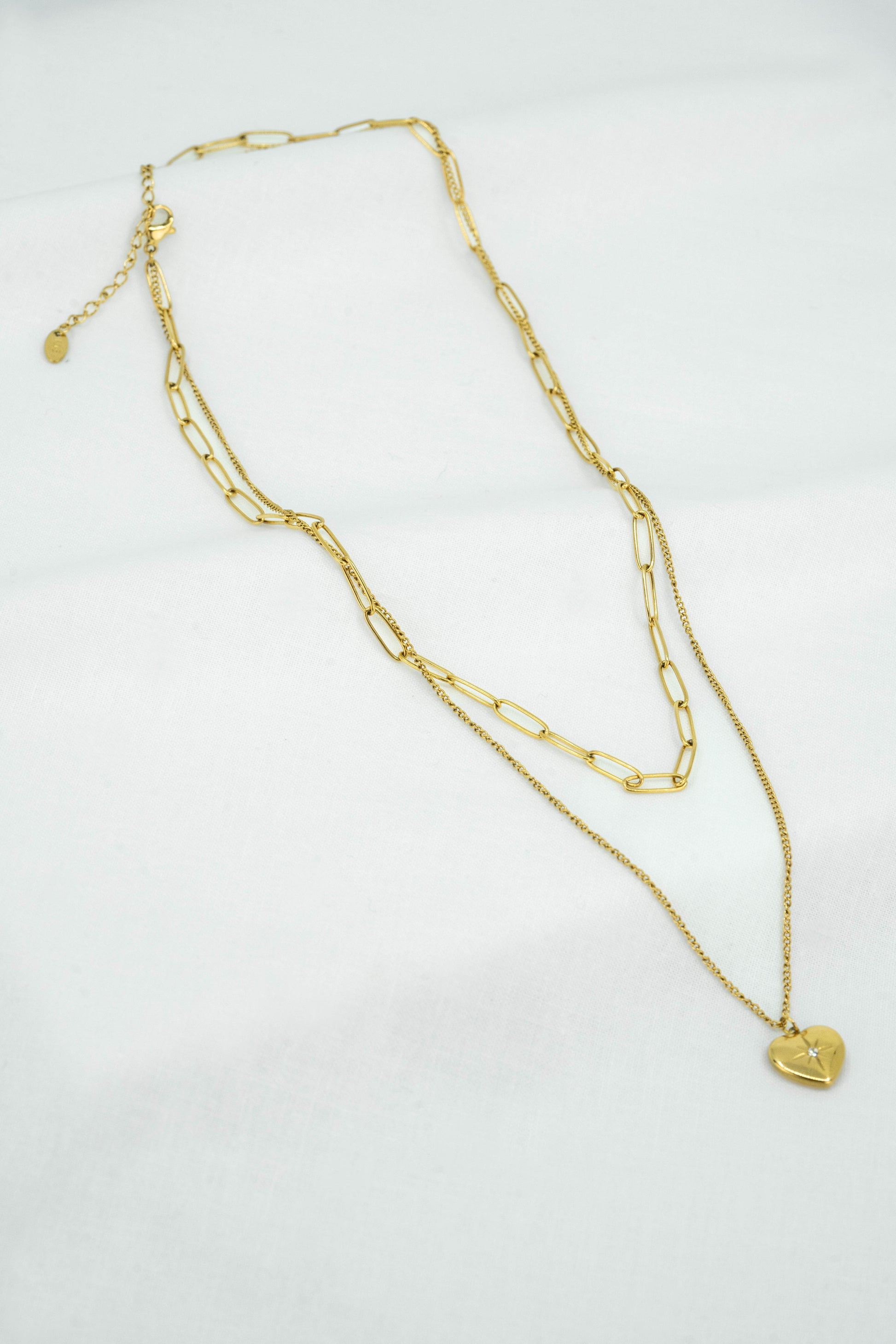 Starfire heart necklace