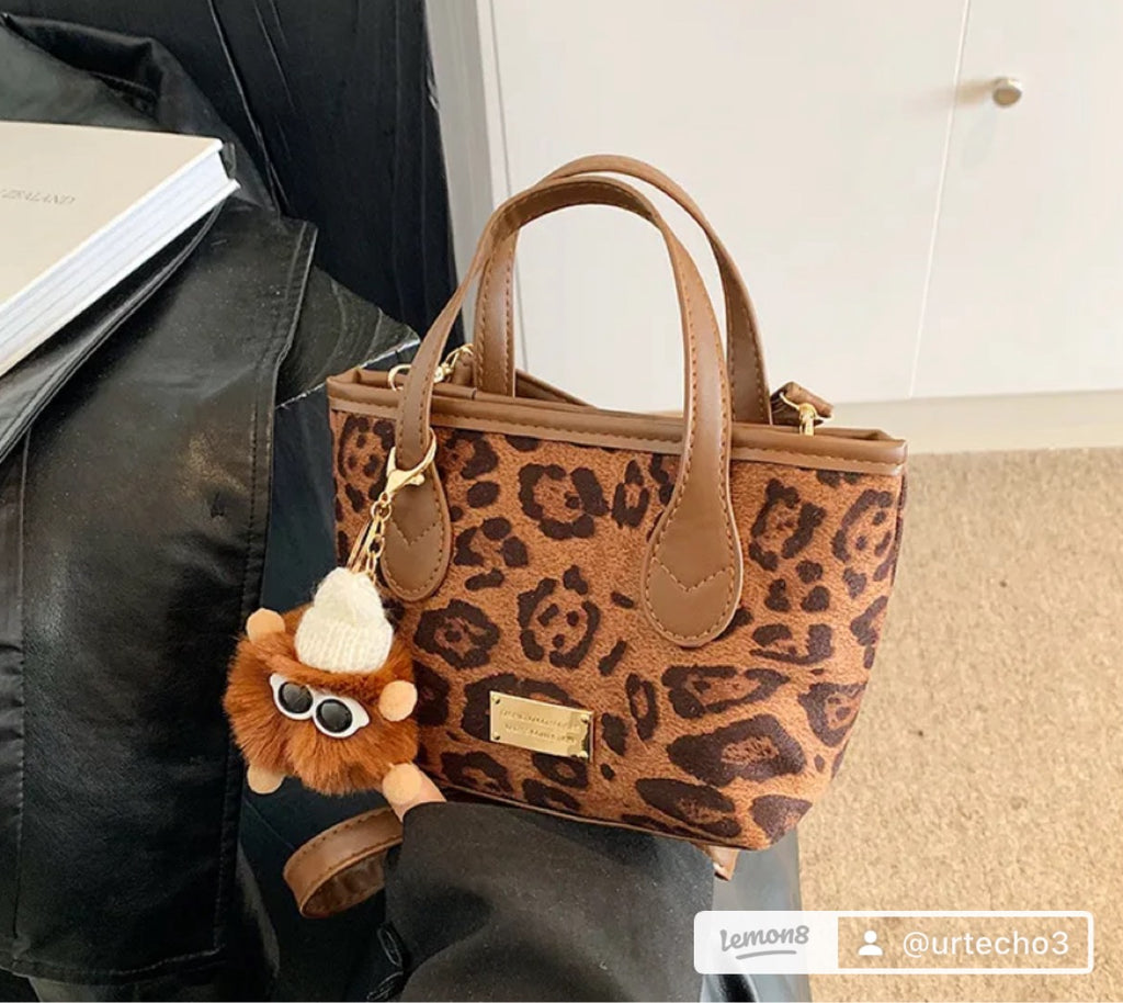 Leopard handbag