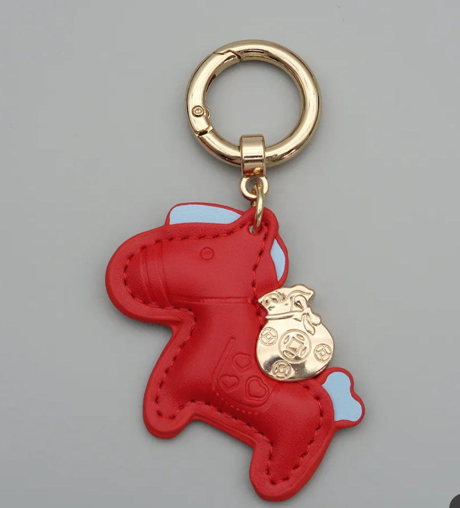 Pony keychain Bag Pendant