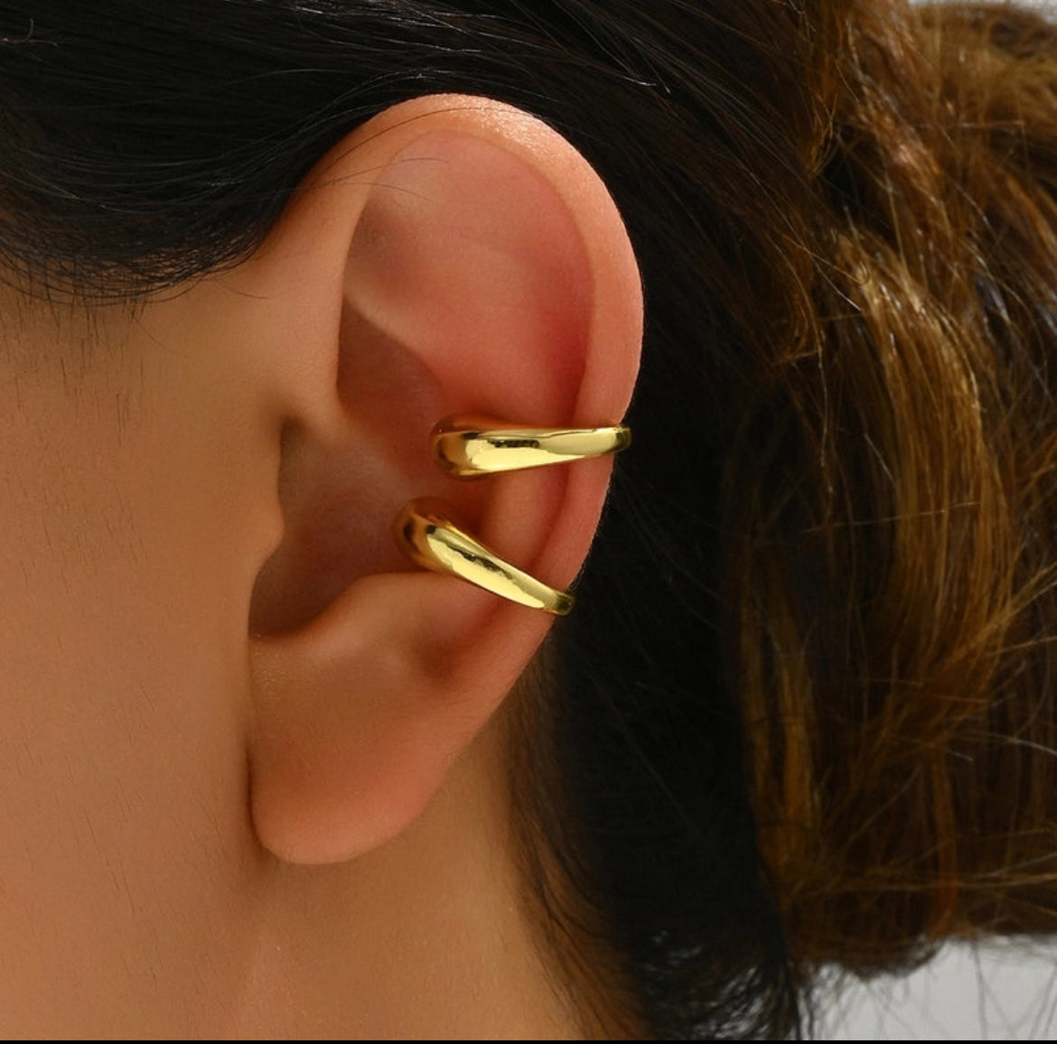 Diana single ear cuff