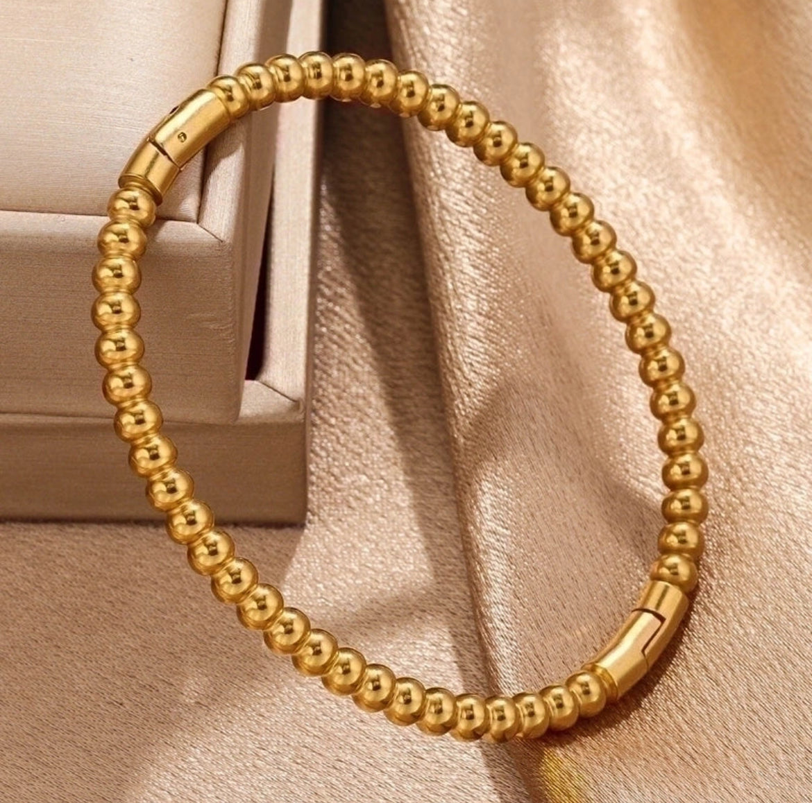 Mariah Beaded Bangle