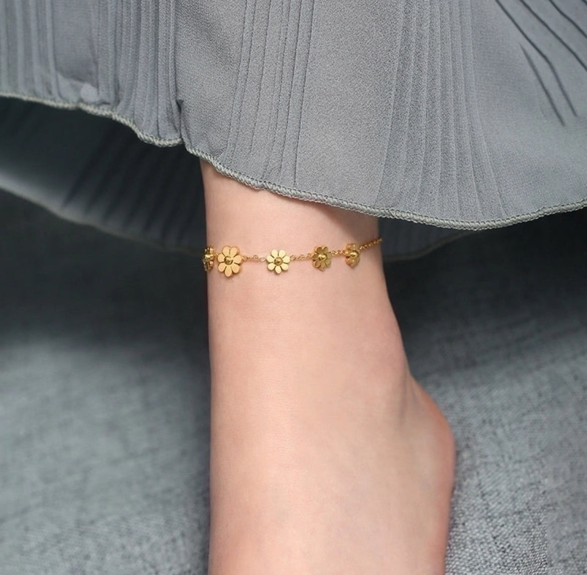 Daisy Anklet
