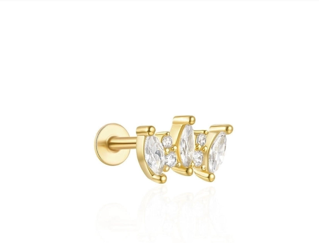 Gamila single ear stud