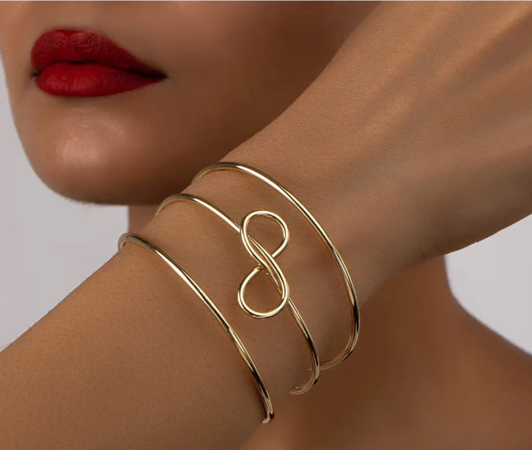 Infinity cuff