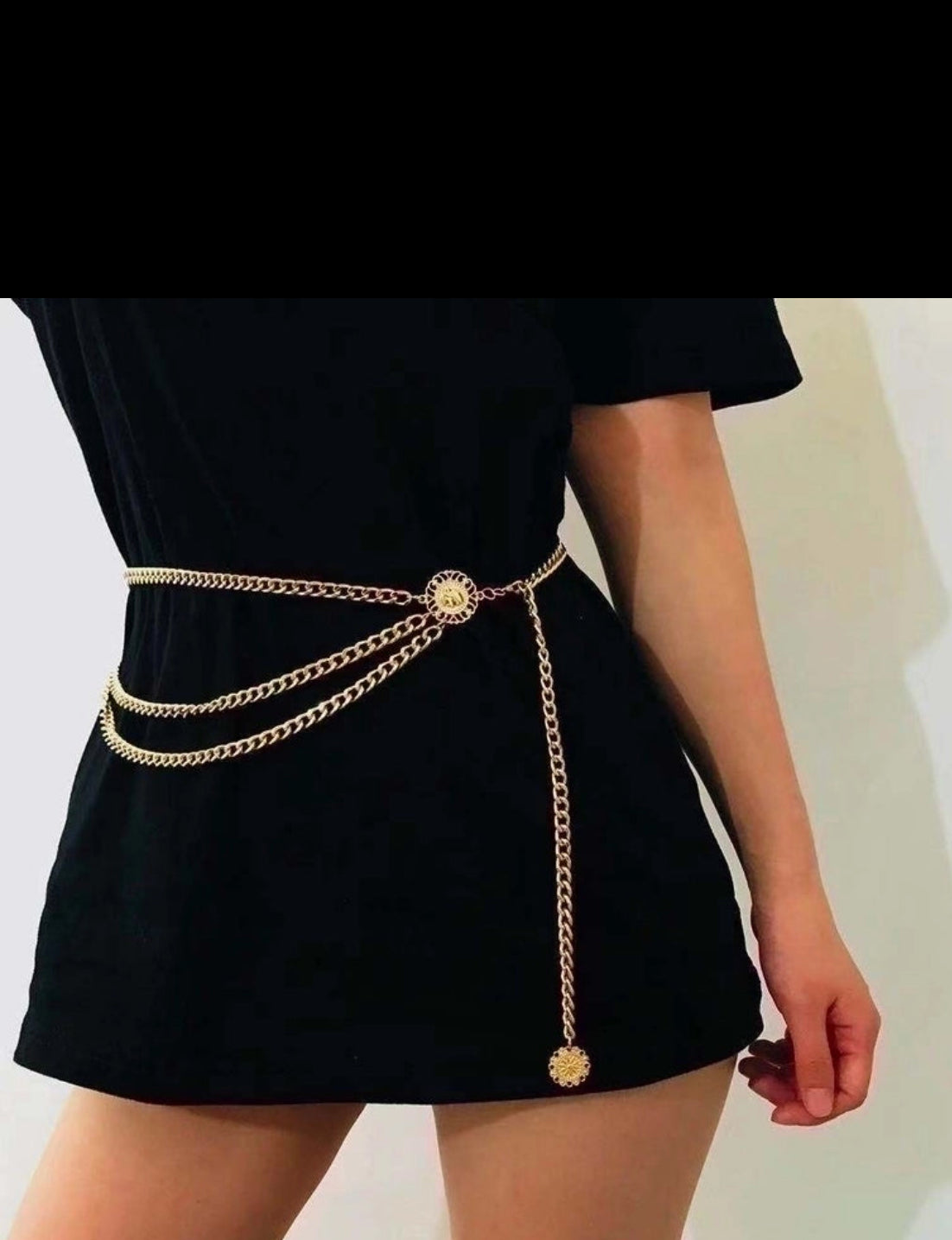 Leona chain belt