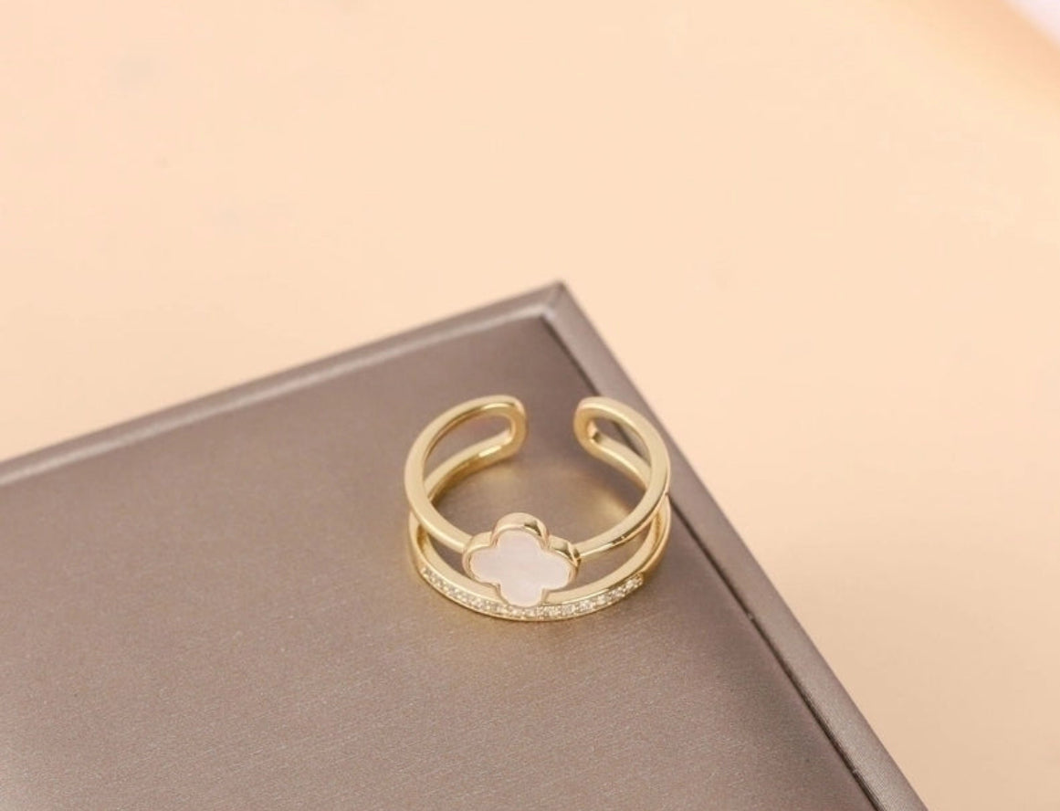 White Clover Ring
