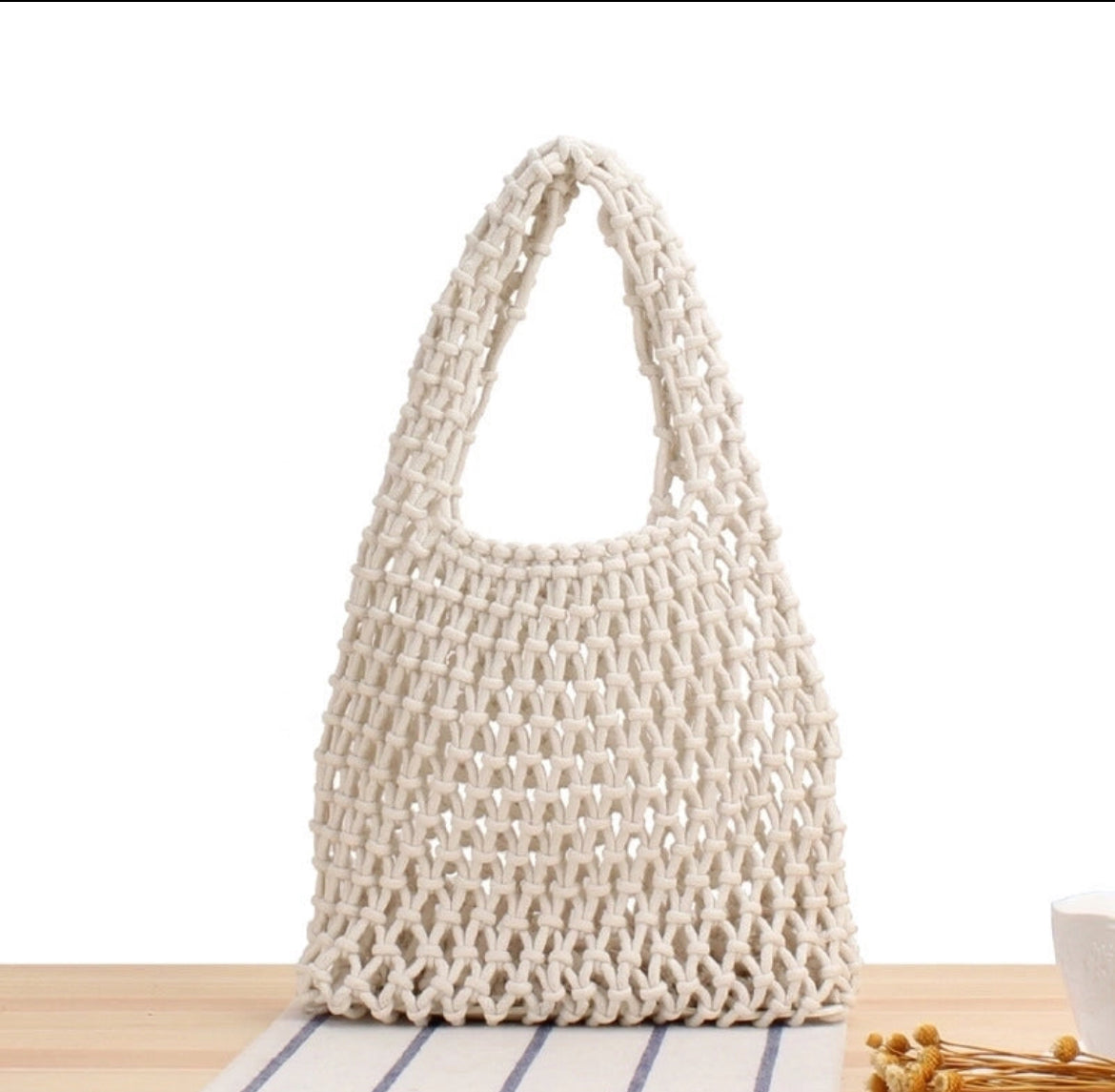 Straw Beach Bag