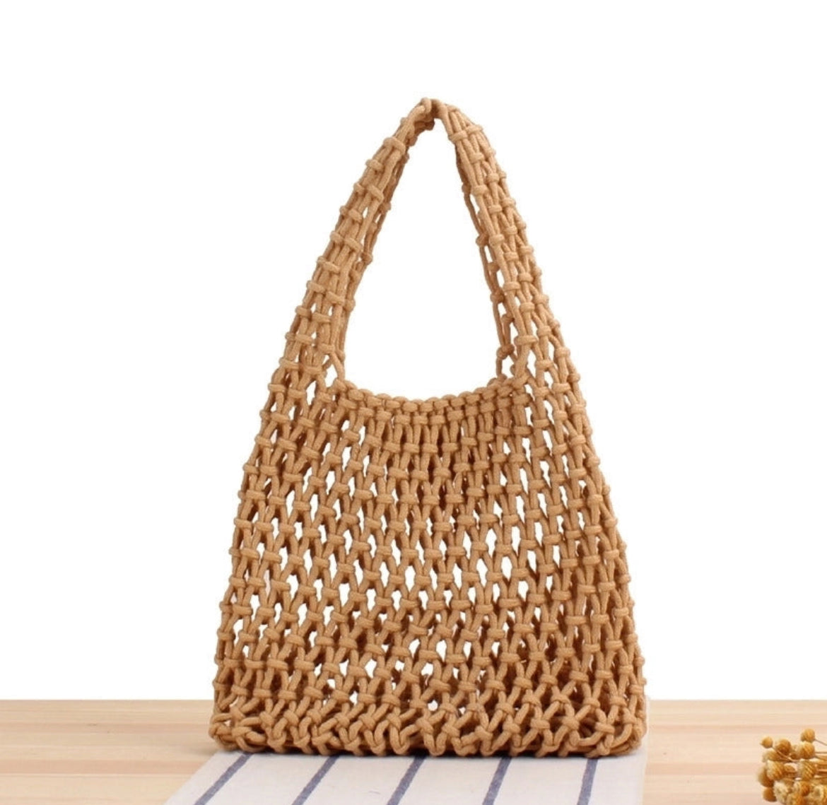 Straw Beach Bag