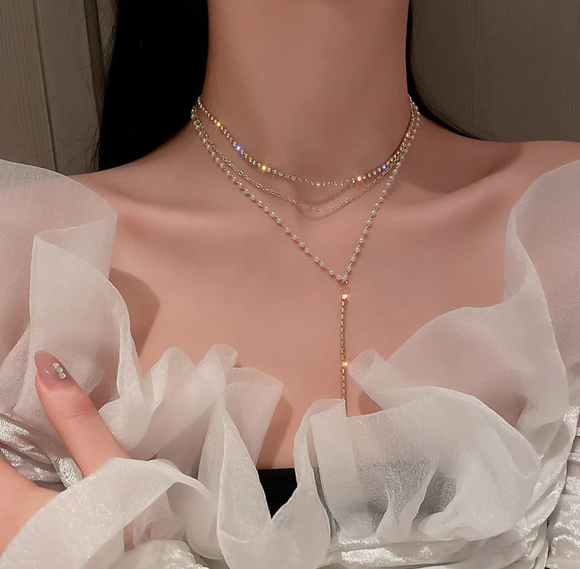 Dawn Lariat Necklace