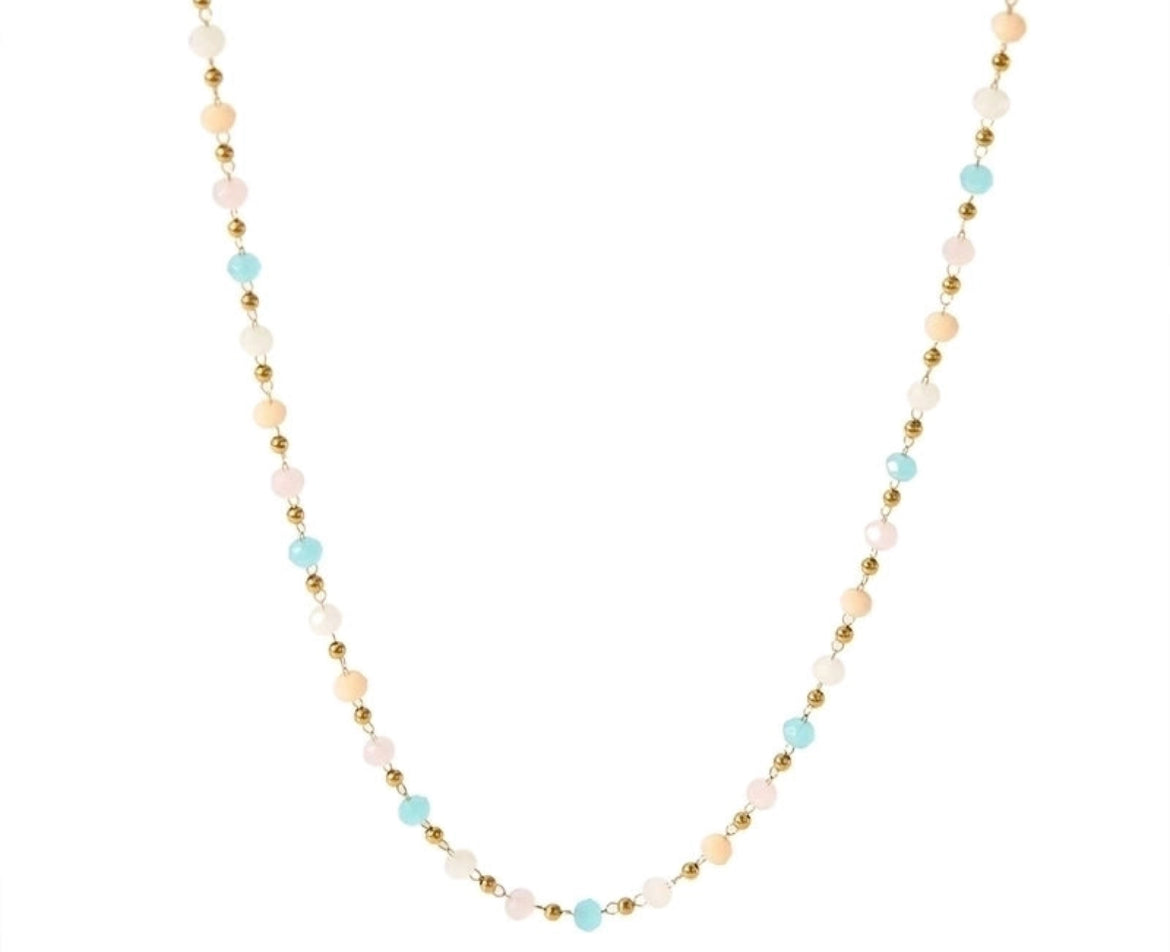 Wave Beaded necklace